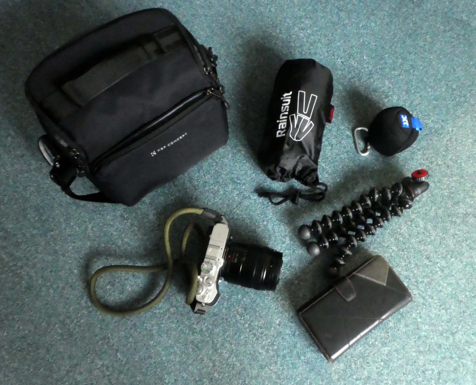 Small Black Camera Bag Bag5L 05 (Black) K&F Concept - K&F